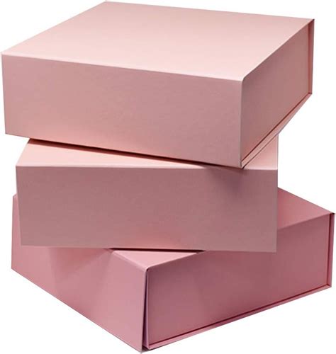 large pink gift boxes